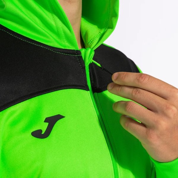 Pánská souprava JOMA PHOENIX II TRACKSUIT FLUOR GREEN BLACK - foto 9