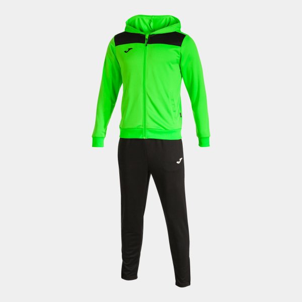 Pánská souprava JOMA PHOENIX II TRACKSUIT FLUOR GREEN BLACK - foto 0