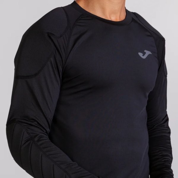 Pánské tričko s dlouhým rukávem JOMA T-SHIRT GOALKEEPER PROTECTION BLACK L/S - foto 3