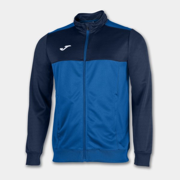 Pánská mikina JOMA JACKET WINNER ROYAL/NAVY BLUE - foto 0