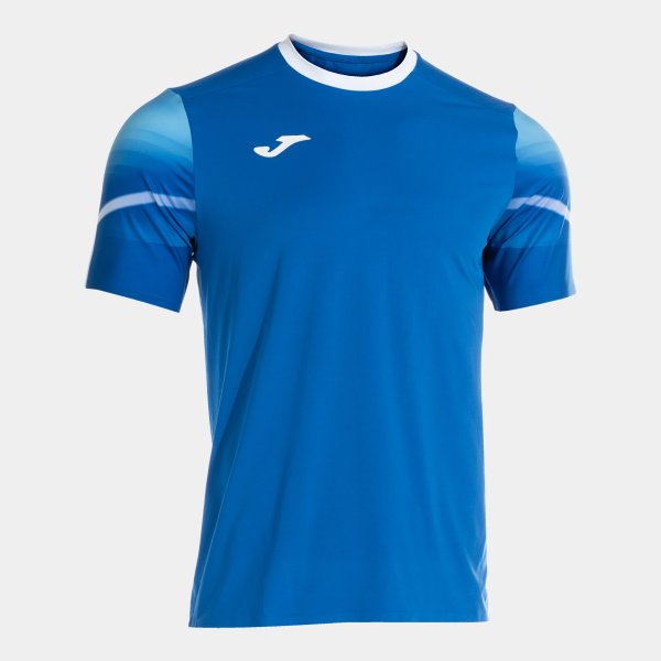 Pánské tričko JOMA ELITE XI SHORT SLEEVE T-SHIRT ROYAL WHITE - foto 0