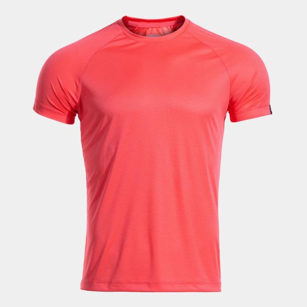 Pánské tričko JOMA R-NIGHT ICONIC SHORT SLEEVE T-SHIRT CORAL - foto 0