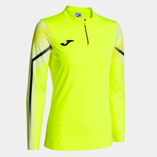 Dámská mikina JOMA ELITE XI SWEATSHIRT FLUOR YELLOW BLACK - foto 0
