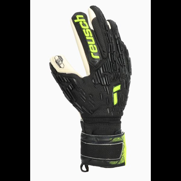 Dětské brankářské rukavice Reusch Attrakt Freegel Gold Finger Support Junior - foto 1