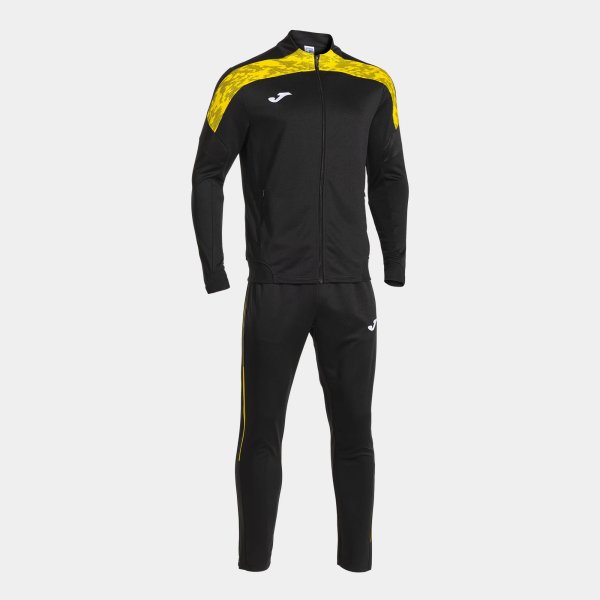 Pánská souprava JOMA CHAMPIONSHIP VIII TRACKSUIT BLACK YELLOW - foto 0