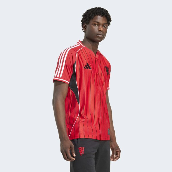 Pánské tričko adidas MUFC US SHIRT - foto 3