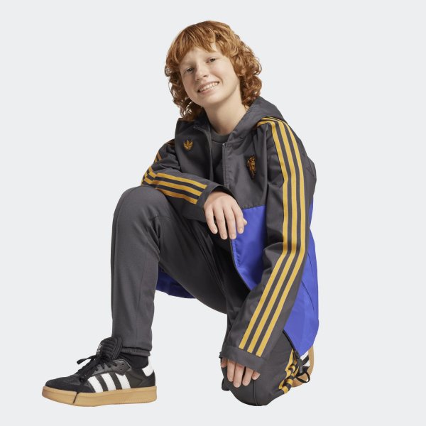 Dětská mikina adidas MUFC ICON PARKY - foto 3