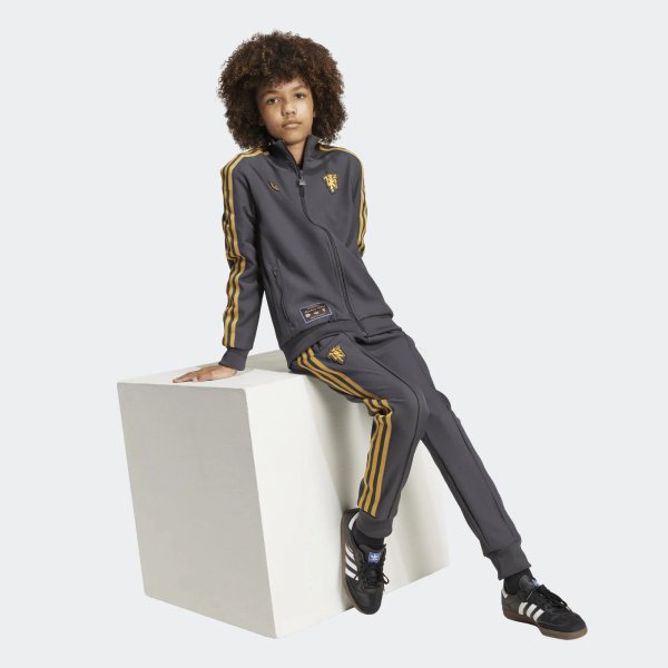 Dětské tepláky adidas MUFC ICON TPY - foto 3