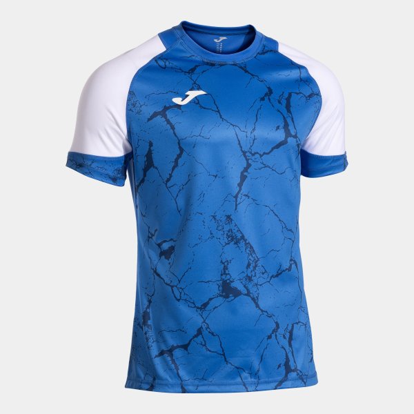 Pánský dres JOMA PERFORMANCE HANDBALL SHORT SLEEVE T-SHIRT ROYAL BLUE WHITE - foto 0