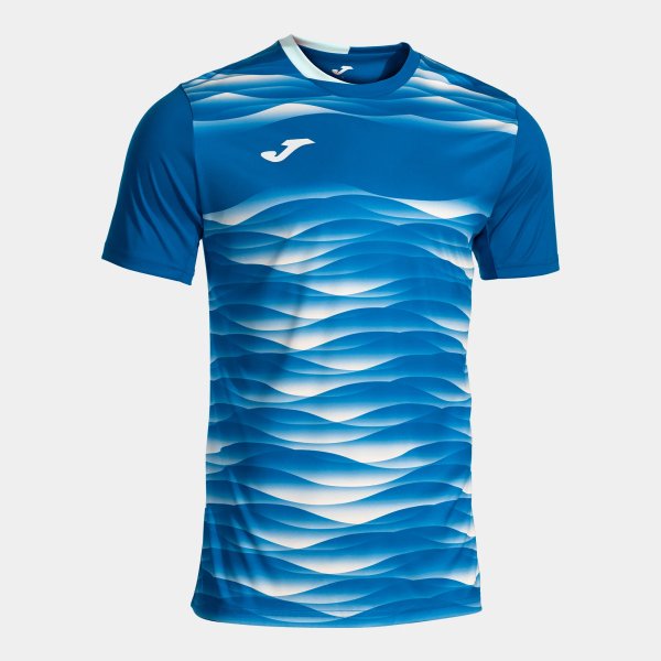 Pánský dres JOMA PERFORMANCE SHORT SLEEVE T-SHIRT ROYAL BLUE WHITE - foto 0