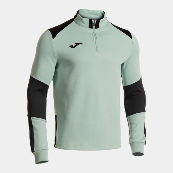Pánská mikina JOMA DANUBIO SWEATSHIRT GRAY BLACK - foto 0