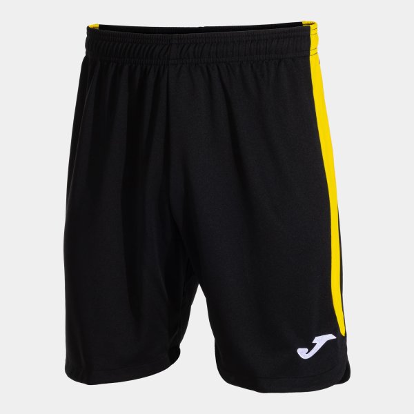 Pánské šortky JOMA PERFORMANCE SHORT BLACK YELLOW - foto 0